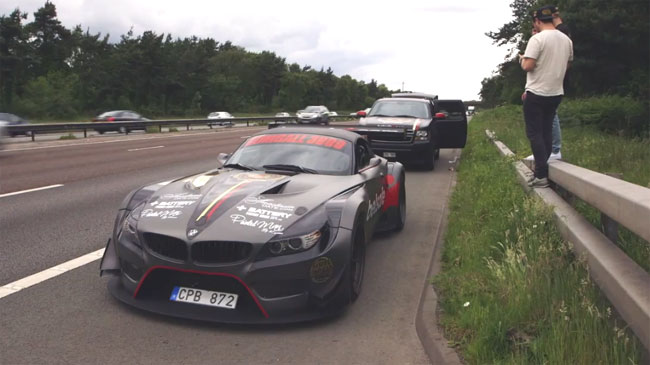 BMW Z4 GT3 Gumball 2