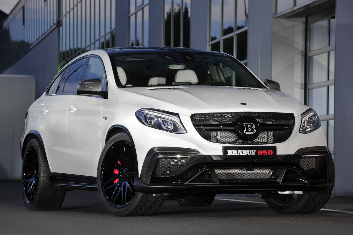 Noch brutaler tritt der Mercedes GLE von Brabus an. Denn unter seiner Haube wüten 850 Biturbo-Pferde.