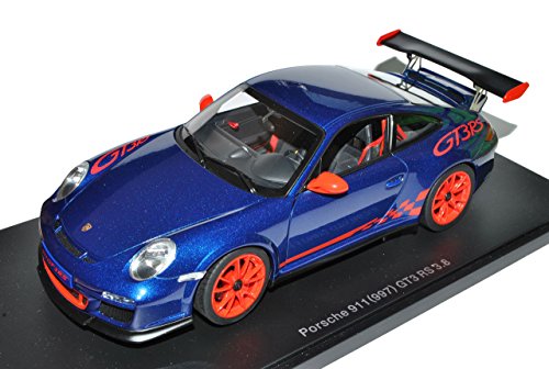 AUTOart Porsche 911 997 GT3 RS 3.8 Blau mit Rot 2004-2012...