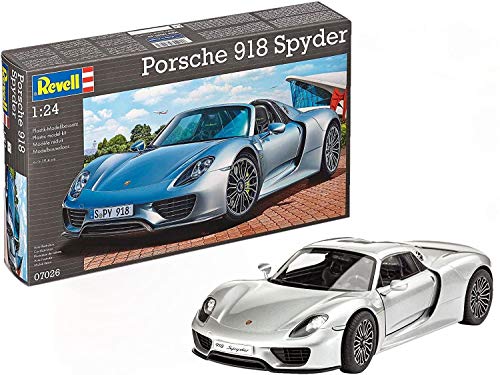 Revell 07026 Supersportwagen Porsche 918, Automodellbausatz...