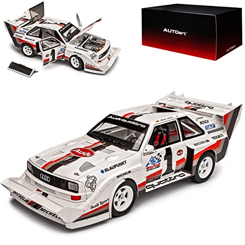 AUTOart A-U-D-I Sport Quattro S1 Gewinner Rallye Pikes Peak...