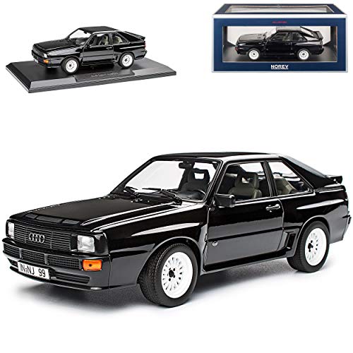 A-U-D-I Sport Quattro Coupe Schwarz 1980-1991 1/18 Norev...