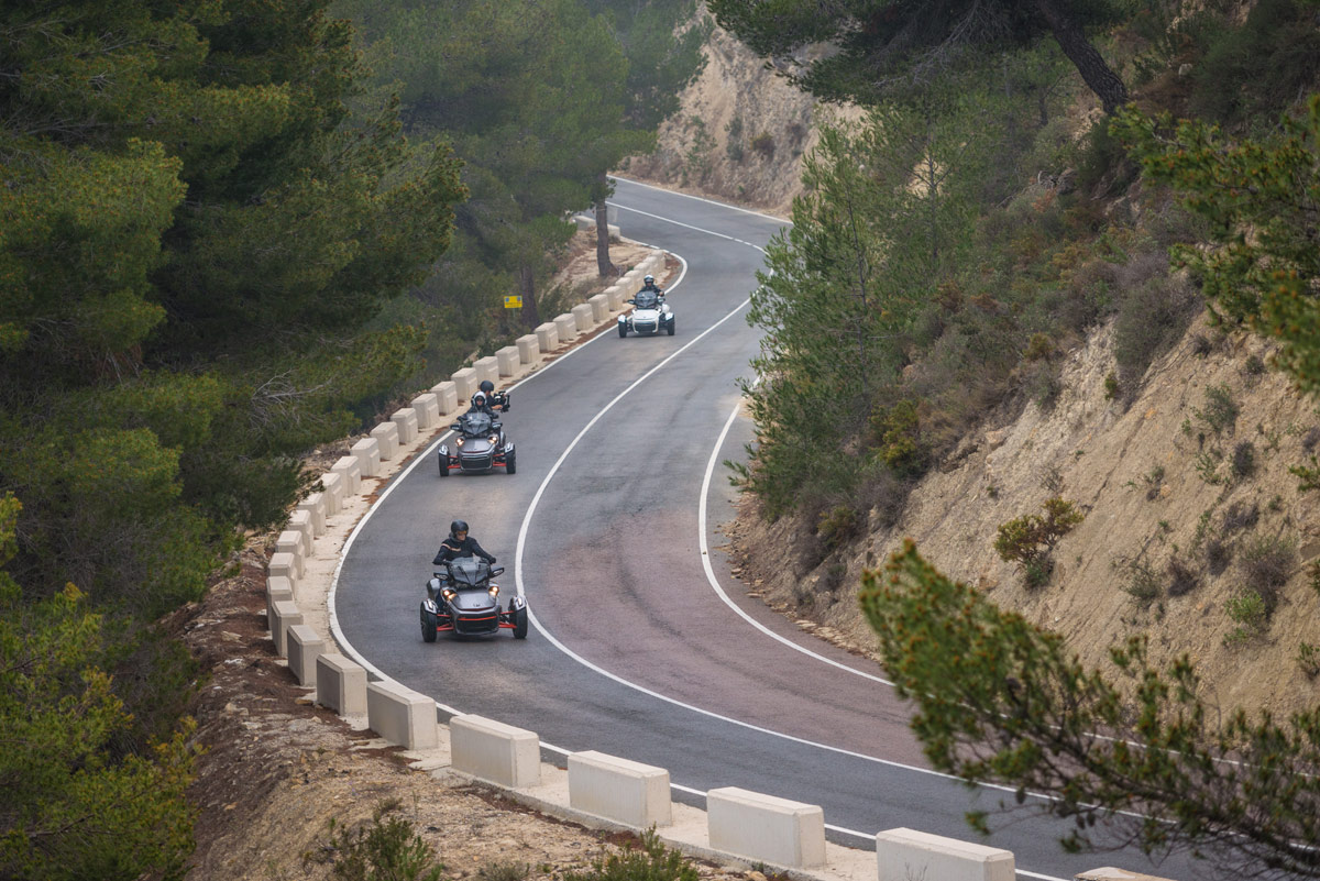 Can Am Spyder Test 2016