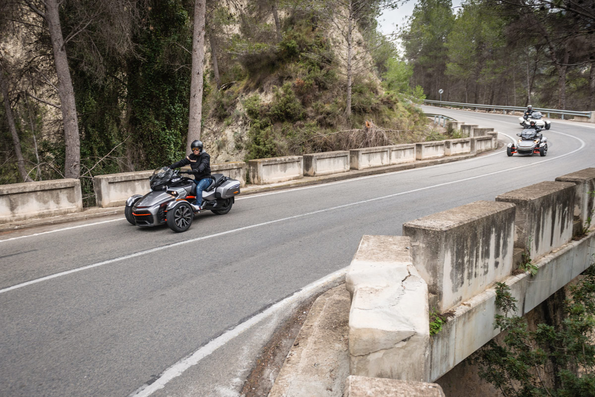 Can Am Spyder Test 2016