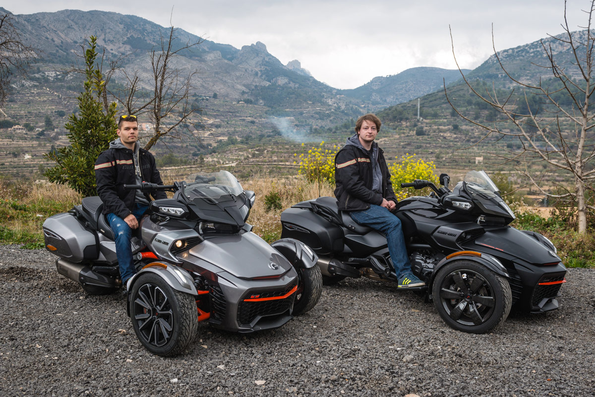 Can Am Spyder Test 2016