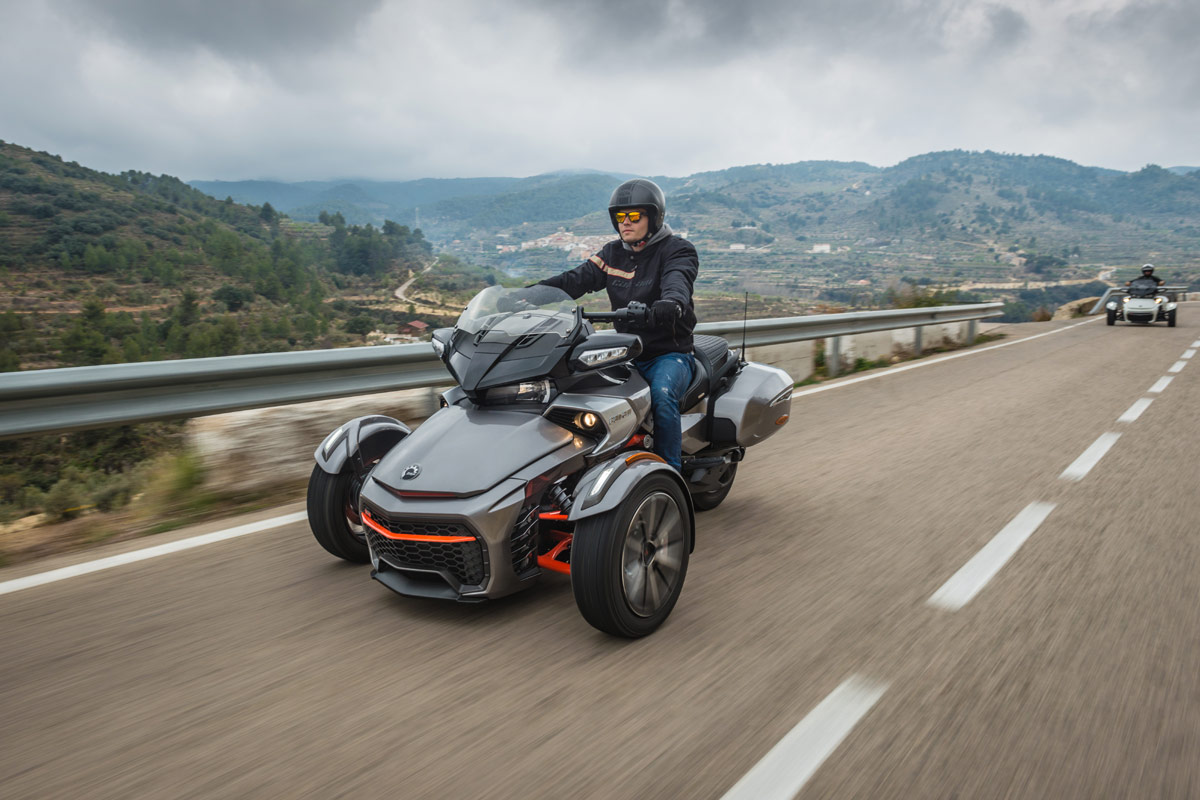 Can Am Spyder Test 2016