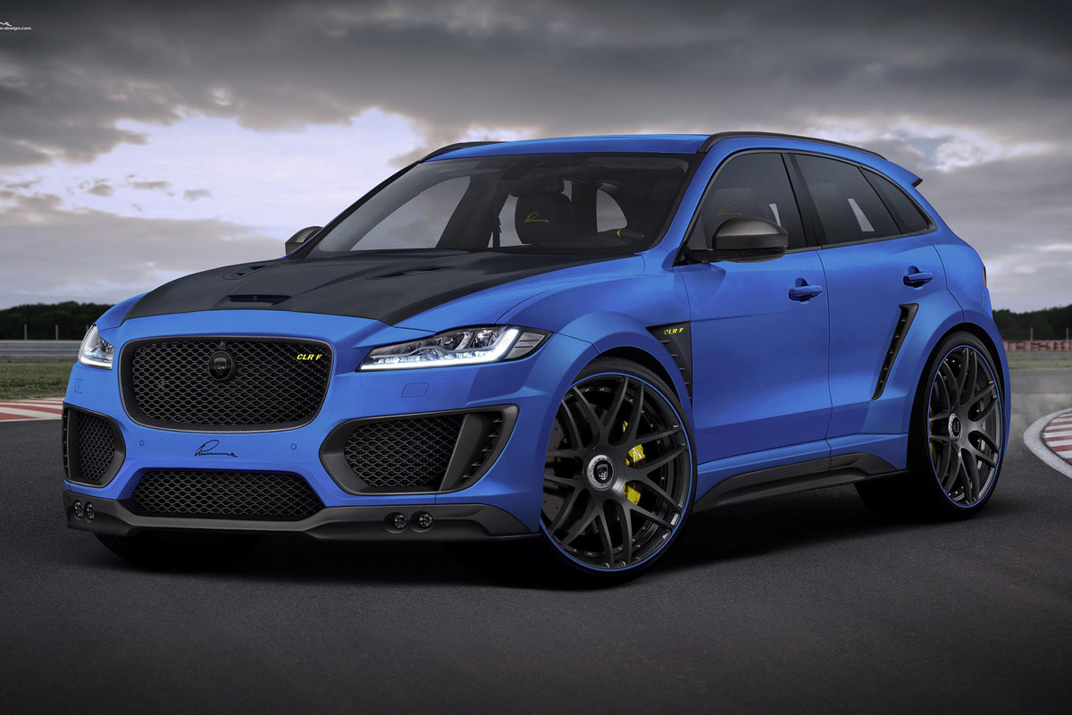 Jaguar F-Pace Lumma Design 2016