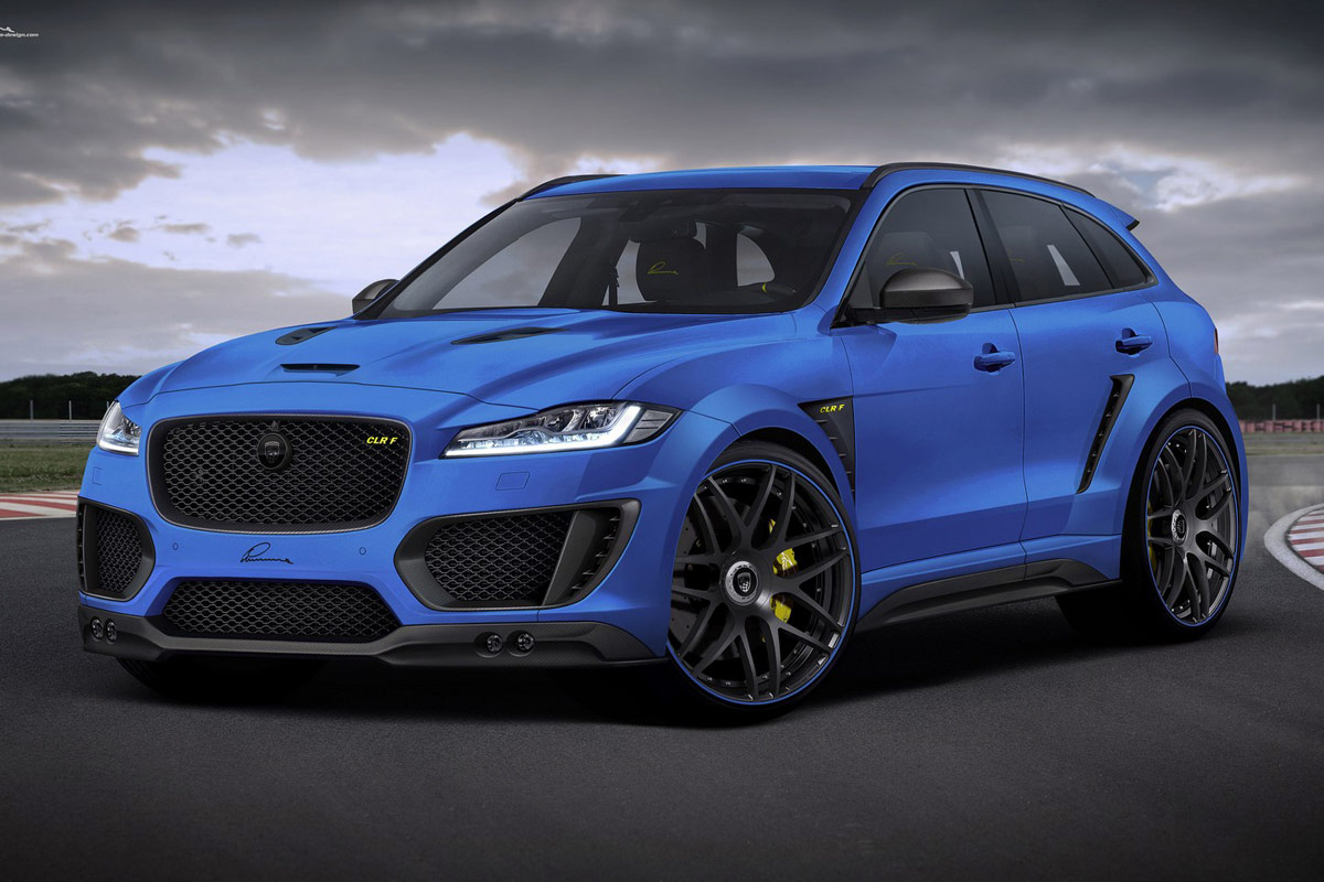 Jaguar F-Pace Lumma Design 2016