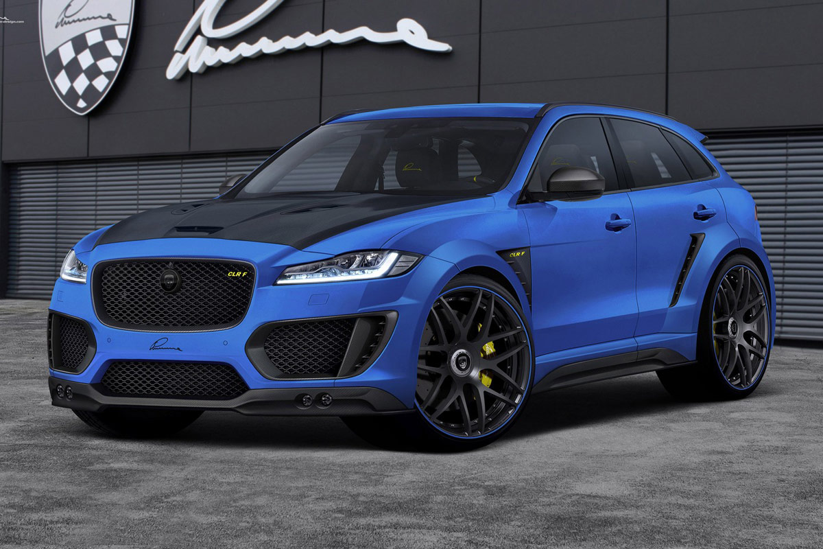 Jaguar F-Pace Lumma Design 2016