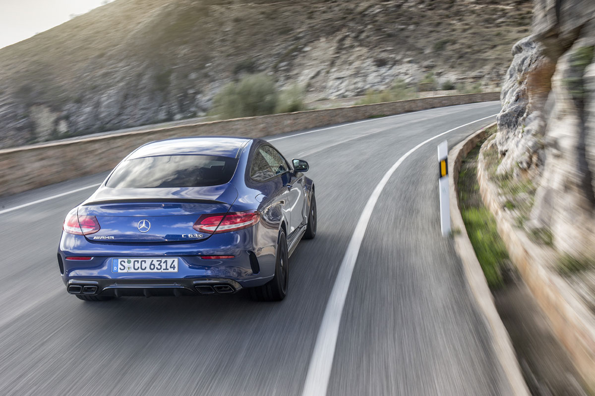 Mercedes-AMG C 63 S Coupé Test 2015