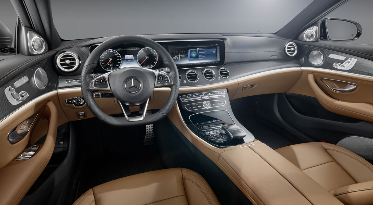 Mercedes E-Klasse W213 Cockpit 2016