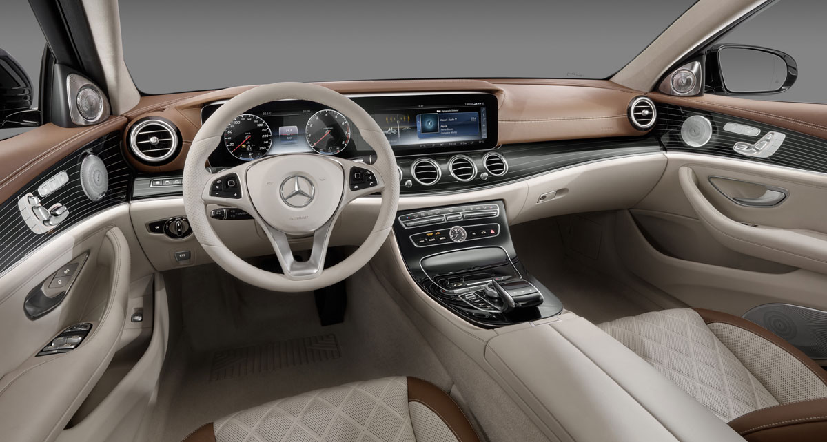 Mercedes E-Klasse W213 Cockpit 2016