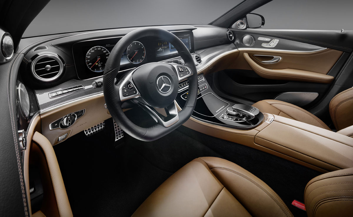 Mercedes E-Klasse W213 Cockpit 2016