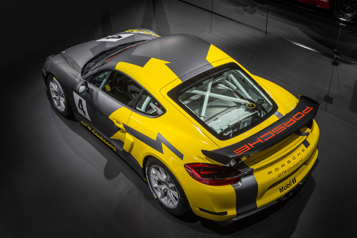 Porsche Cayman GT4 Clubsport 2015