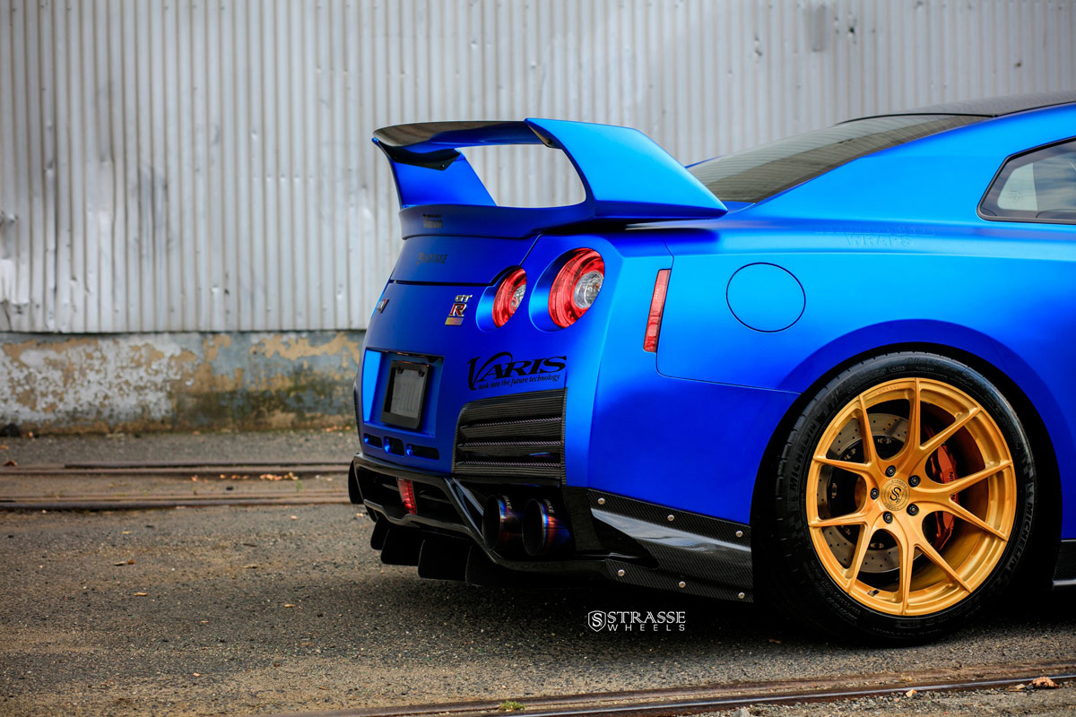 Nissan GT-R AMS Strasse Forged Wheels 2015