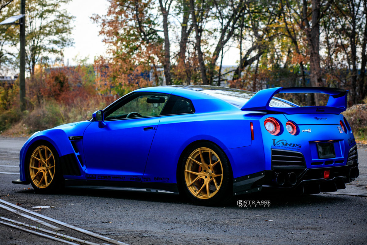 Nissan GT-R AMS Strasse Forged Wheels 2015