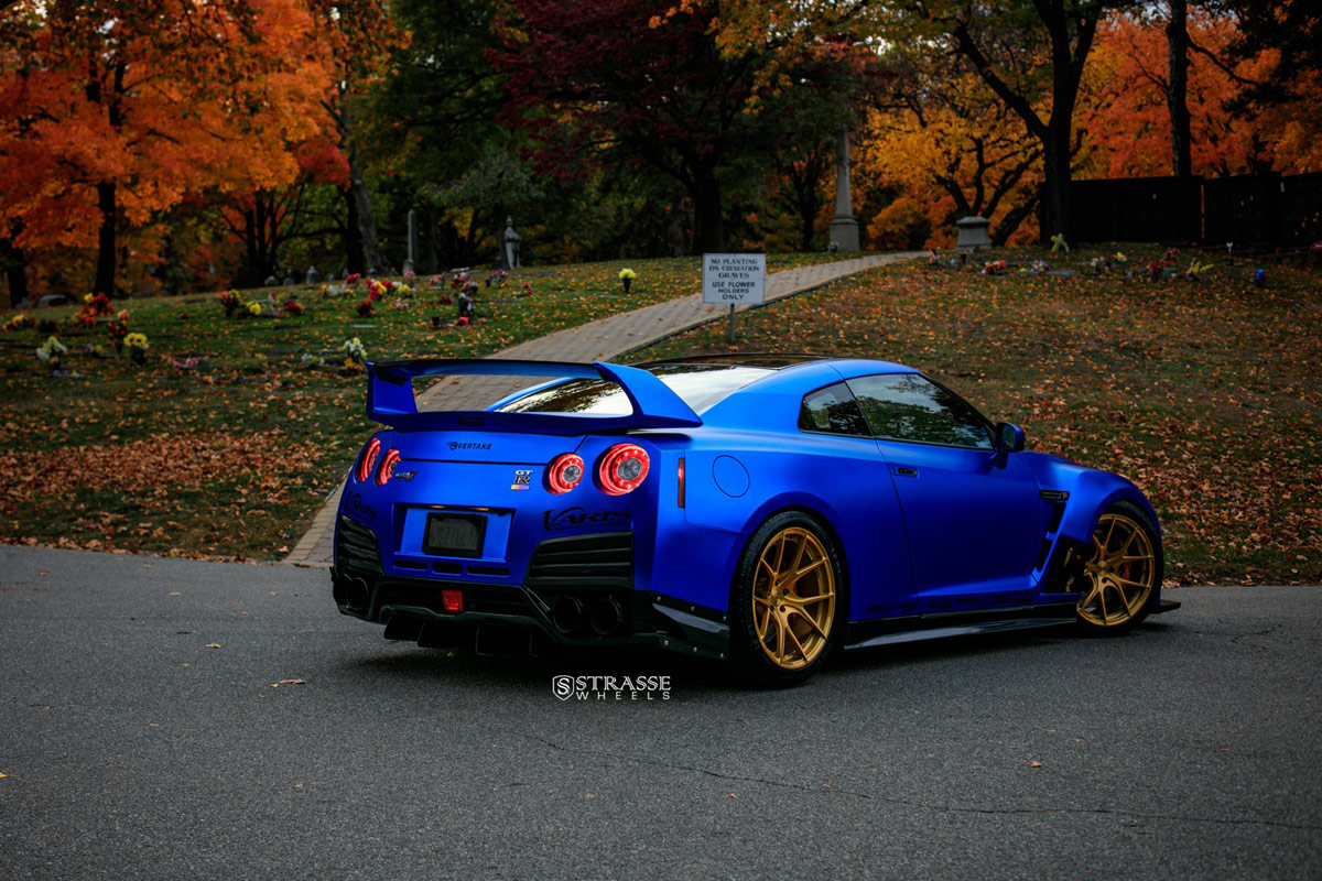 Nissan GT-R AMS Strasse Forged Wheels 2015