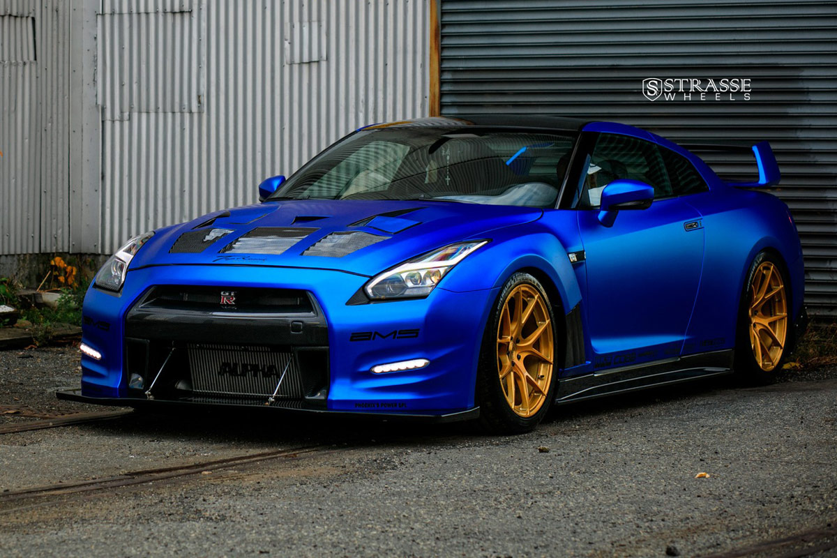 Nissan GT-R AMS Strasse Forged Wheels 2015