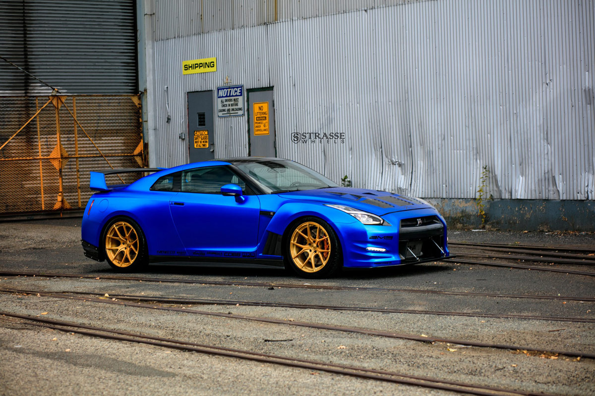 Nissan GT-R AMS Strasse Forged Wheels 2015