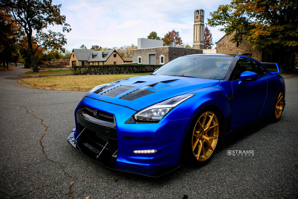 Nissan GT-R AMS Strasse Forged Wheels 2015