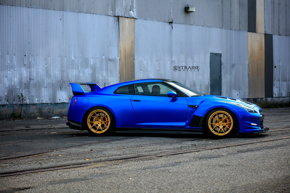 Nissan GT-R AMS Strasse Forged Wheels 2015