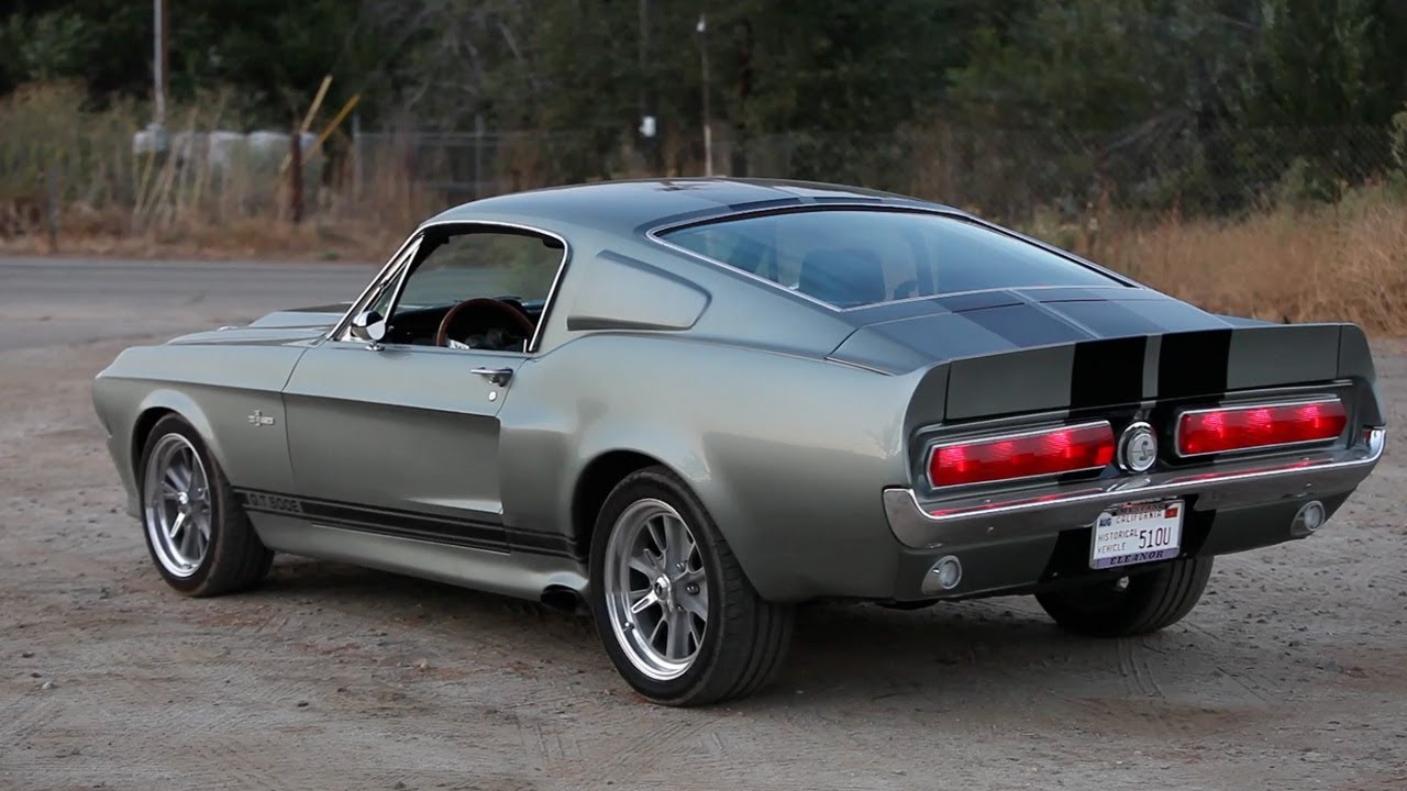 Video: Neuer alter 1967er Mustang Shelby GT500 Eleanor