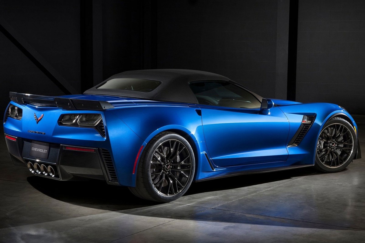 Ganz heißes Eisen Corvette Z06 Cabrio offiziell