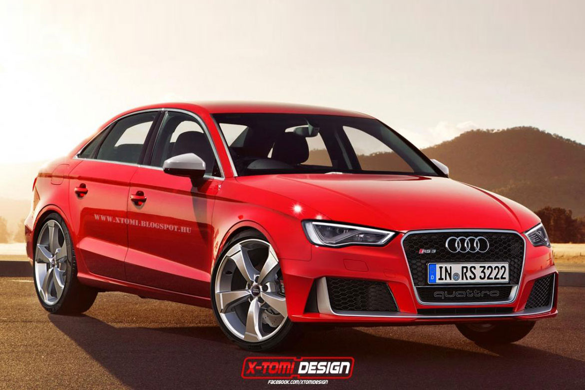 Audi RS3 2014 Skizzen (2)