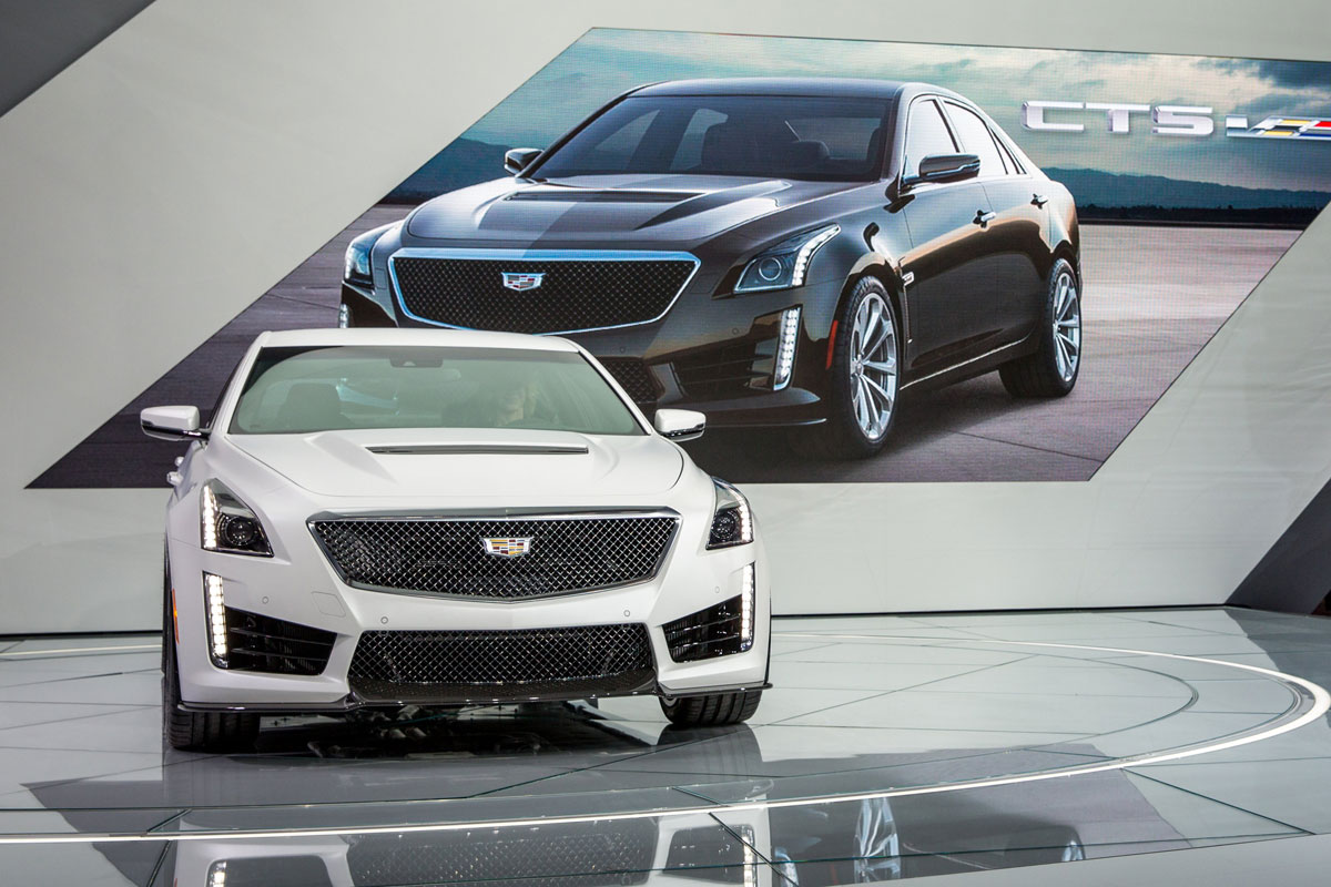 Cadillac CTS-V Detroit Motor Show 2015