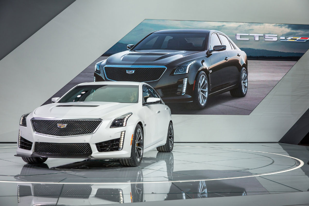 Cadillac CTS-V Detroit Motor Show 2015