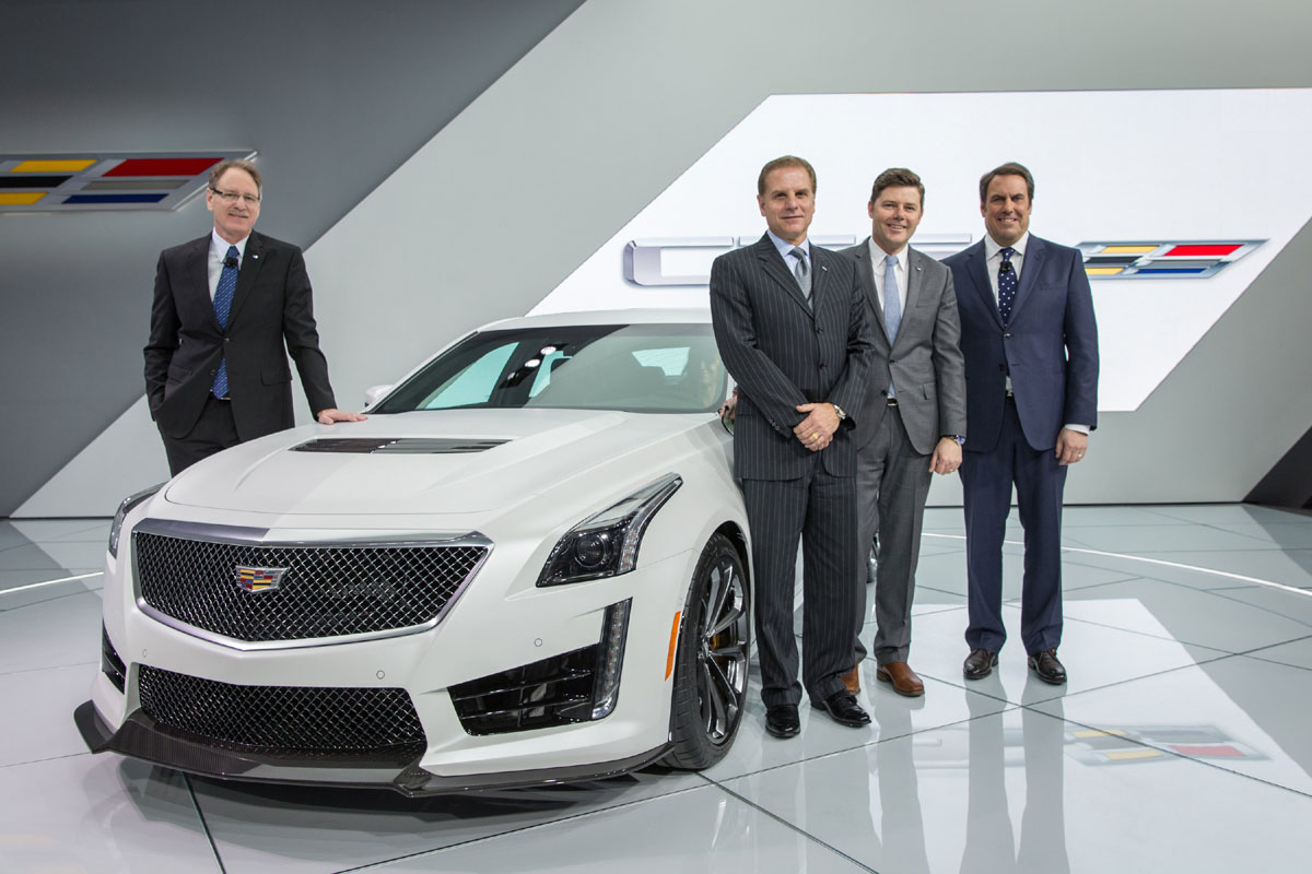 Cadillac CTS-V Detroit Motor Show 2015