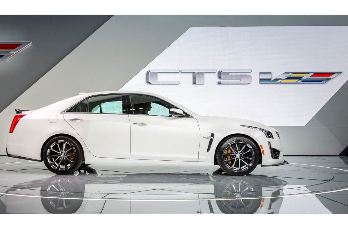 Cadillac CTS-V Detroit Motor Show 2015