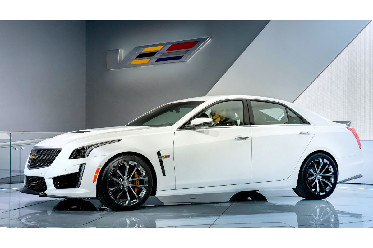 Cadillac CTS-V Detroit Motor Show 2015