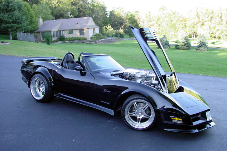 1974er Corvette mit 1200 PS