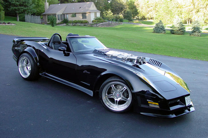 1974er Corvette mit 1200 PS