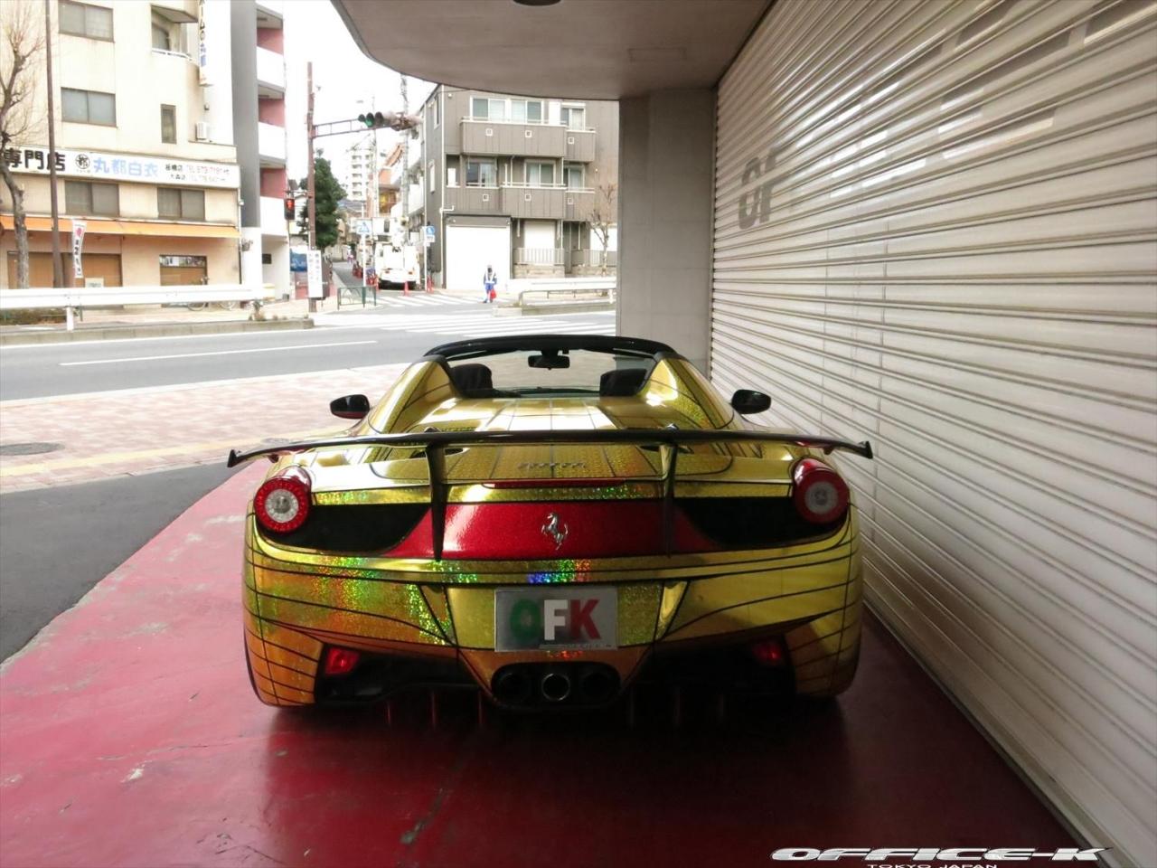 Ferrari 458 Spider Office-K 2015