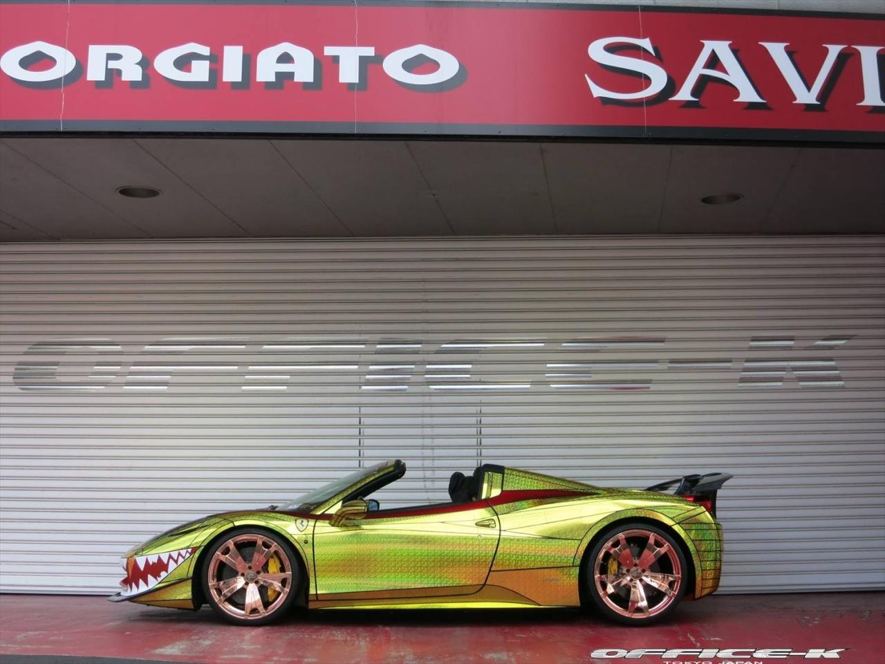 Ferrari 458 Spider Office-K 2015