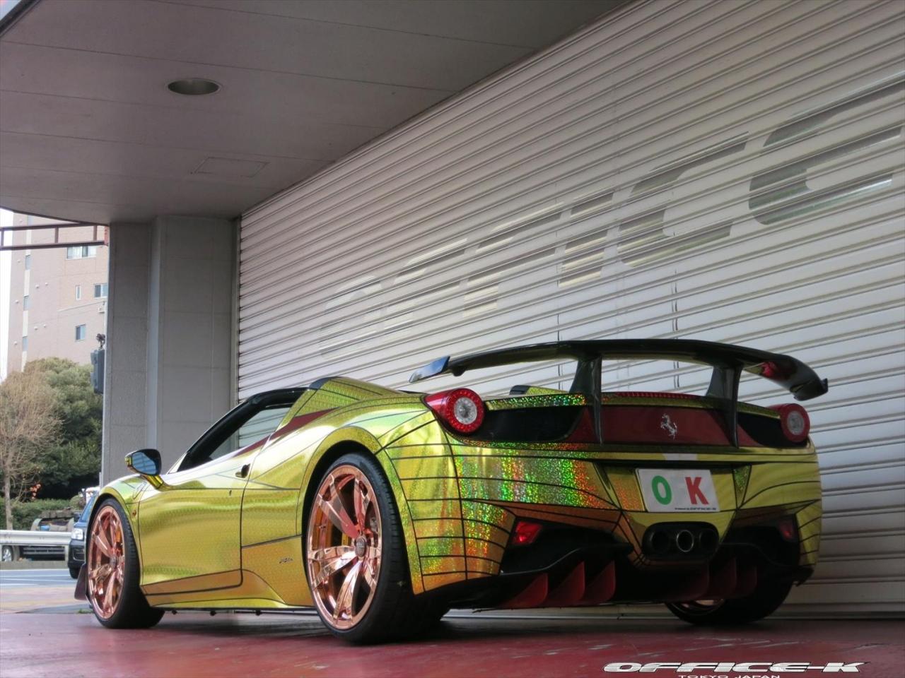 Ferrari 458 Spider Office-K 2015