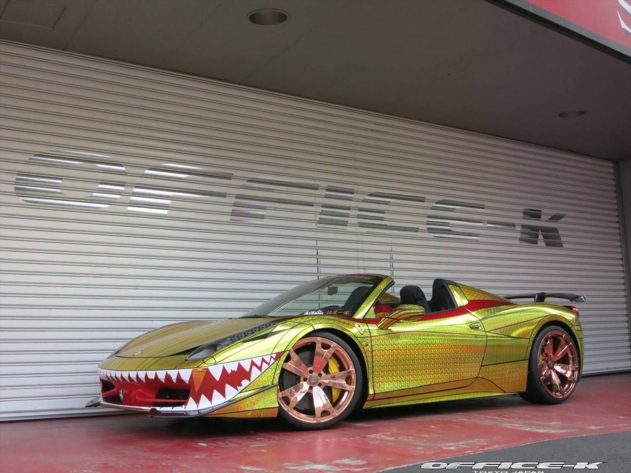 Ferrari 458 Spider Office-K 2015