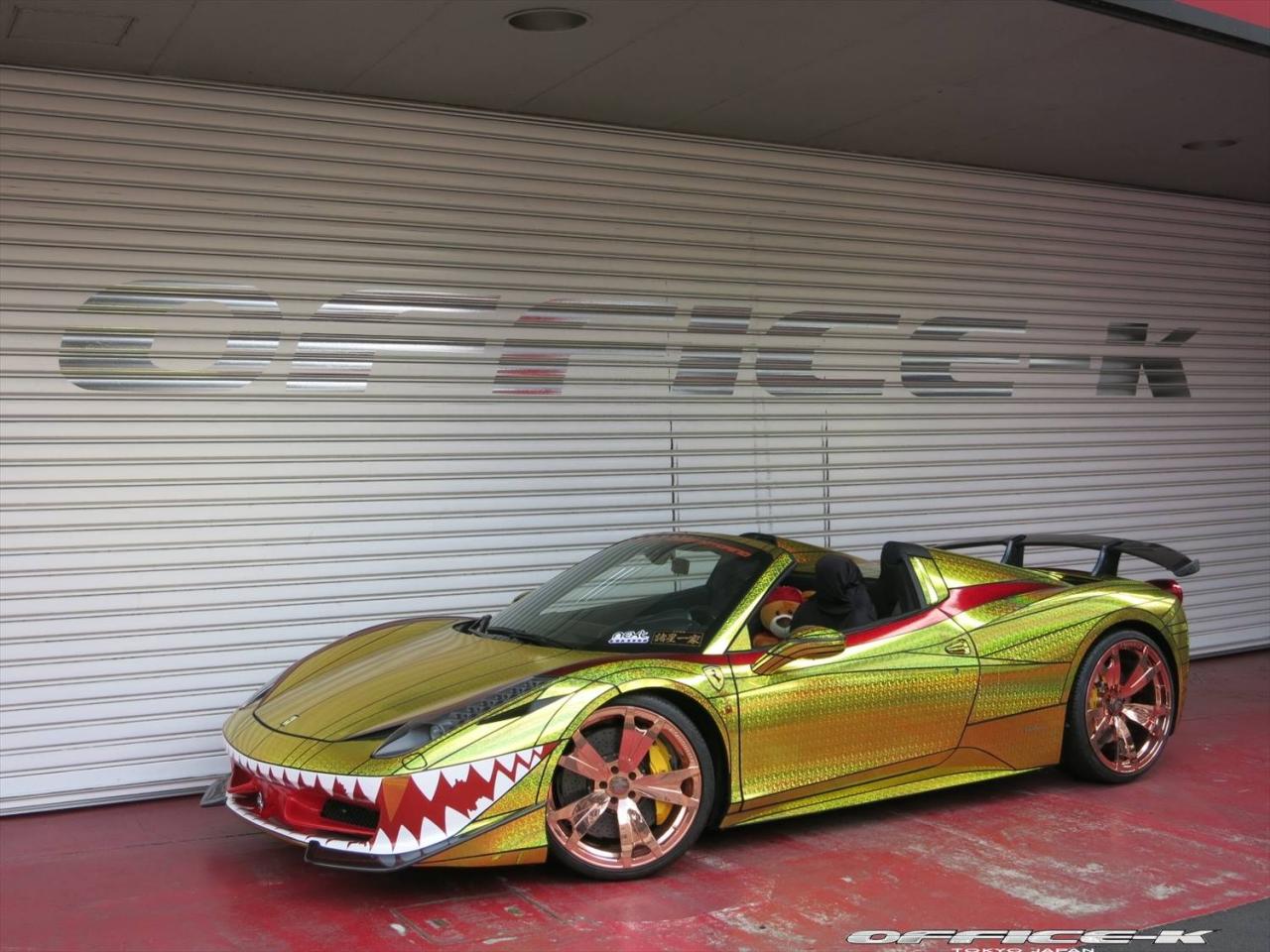 Ferrari 458 Spider Office-K 2015