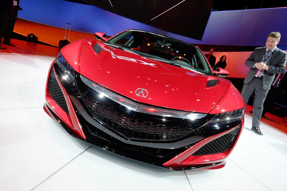 Honda/Acura NSX Detroit Motor Show 2015