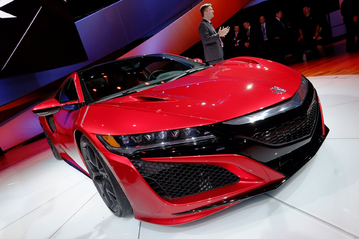 Honda/Acura NSX Detroit Motor Show 2015