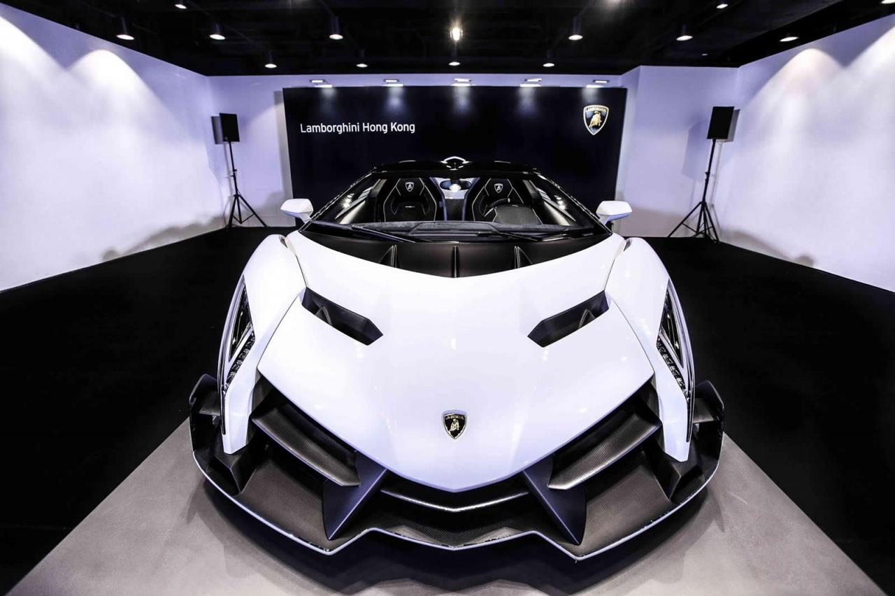 Lamborghini Veneno Roadster Hong Kong 2015