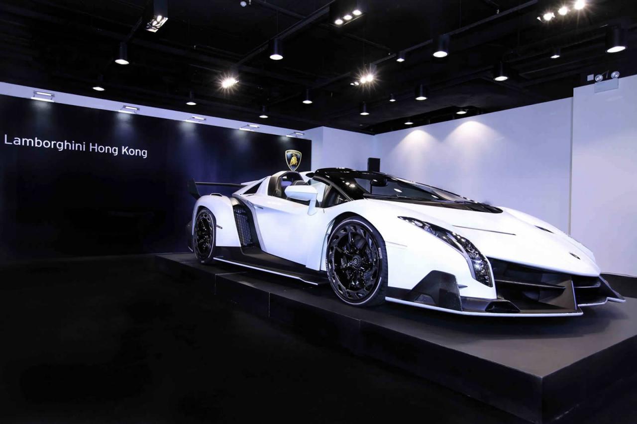 Lamborghini Veneno Roadster Hong Kong 2015