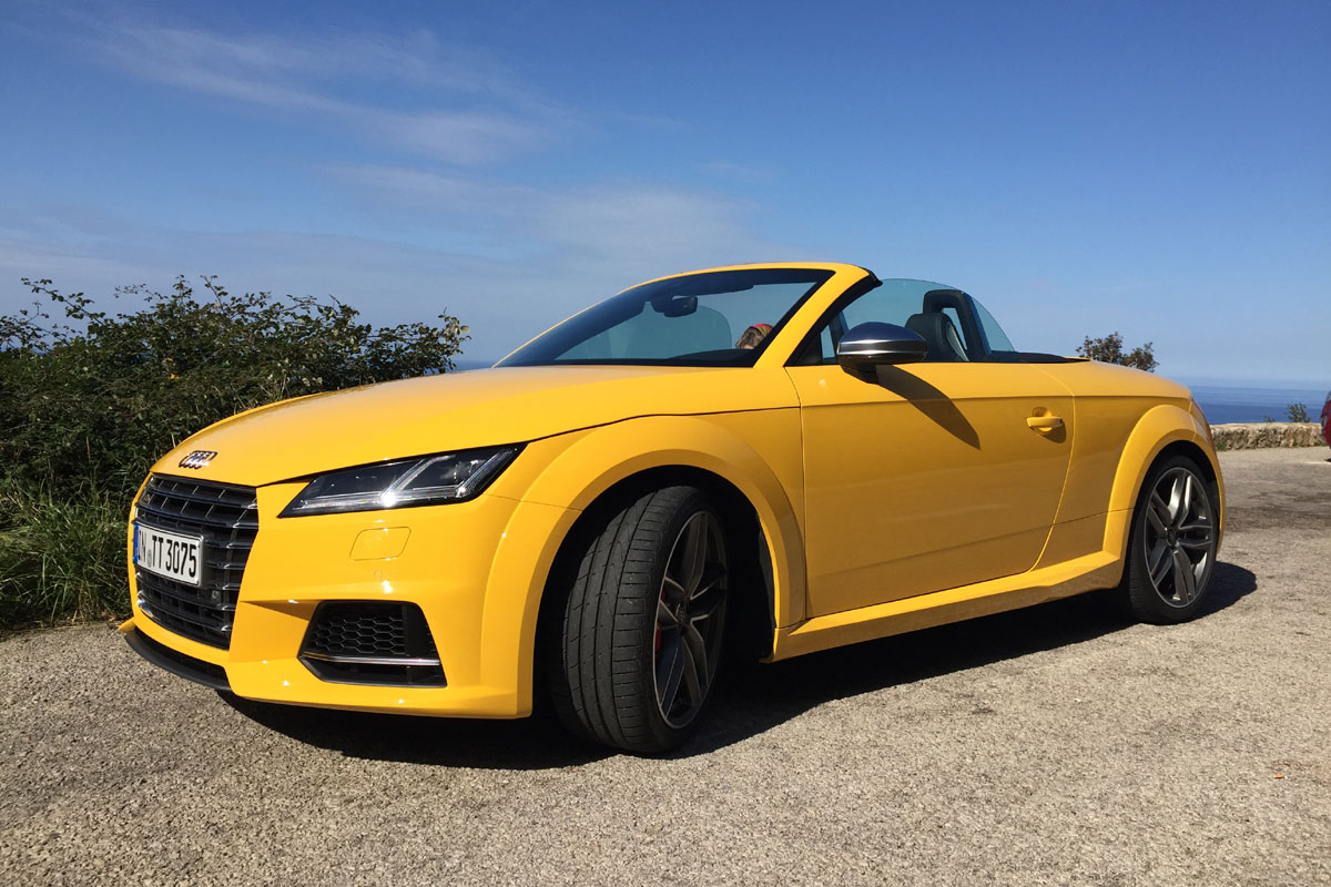 Audi TTS Roadster Test 2015