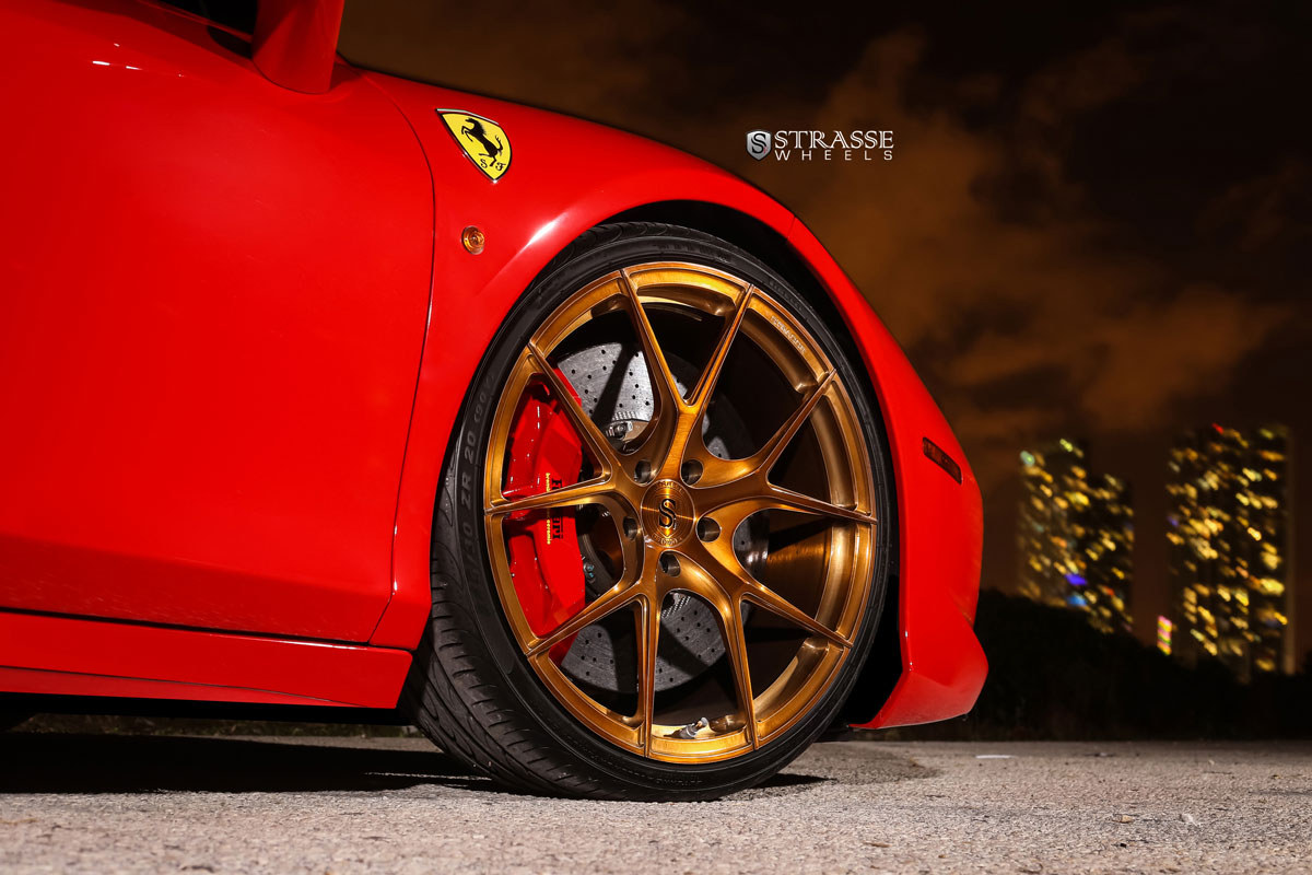 Ferrari 458 Italia Strasse Wheels 2015