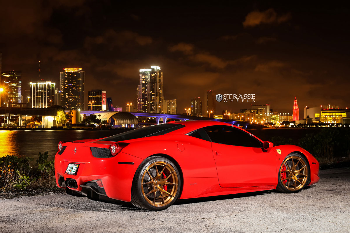 Ferrari 458 Italia Strasse Wheels 2015