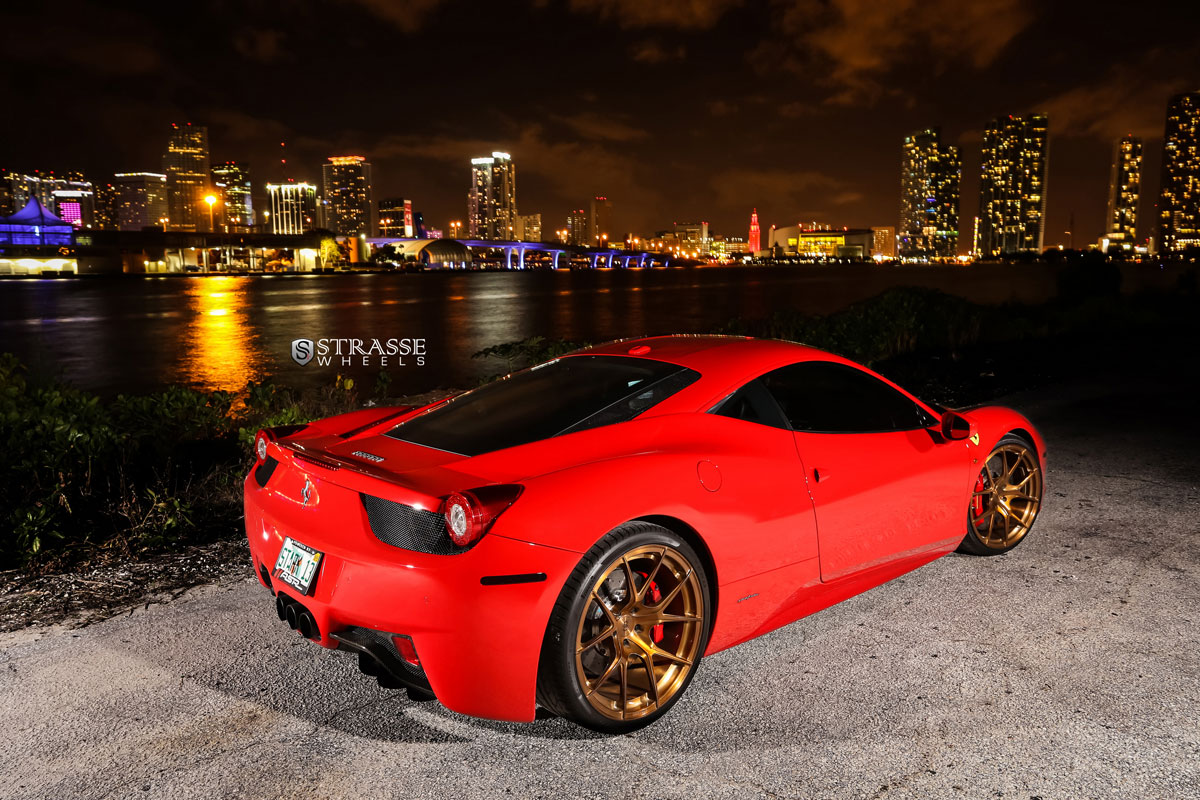 Ferrari 458 Italia Strasse Wheels 2015