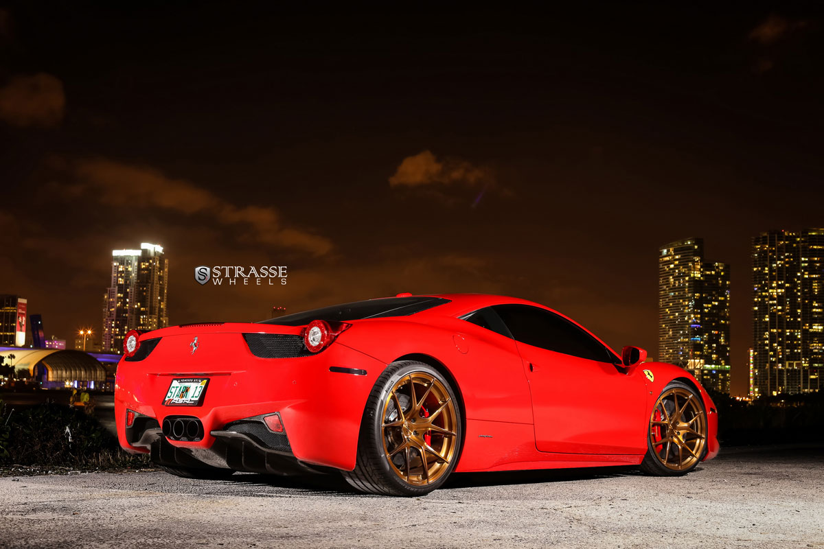 Ferrari 458 Italia Strasse Wheels 2015