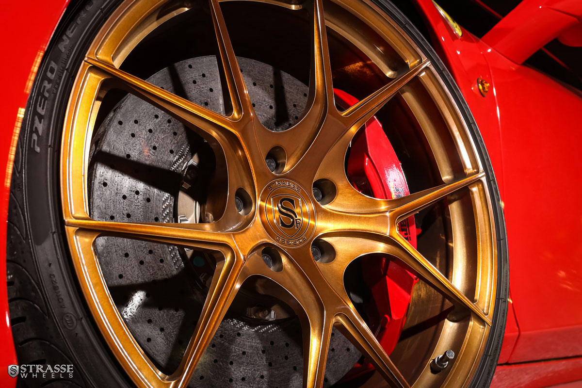 Ferrari 458 Italia Strasse Wheels 2015